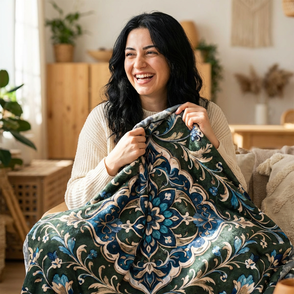 Rawdah Garden Heritage Rug