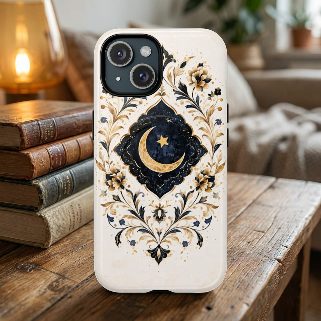Ottoman Floral Medallion Magnetic Phone Case
