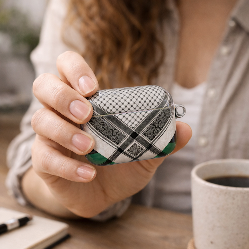 Airpods Case Keffiyeh Edition