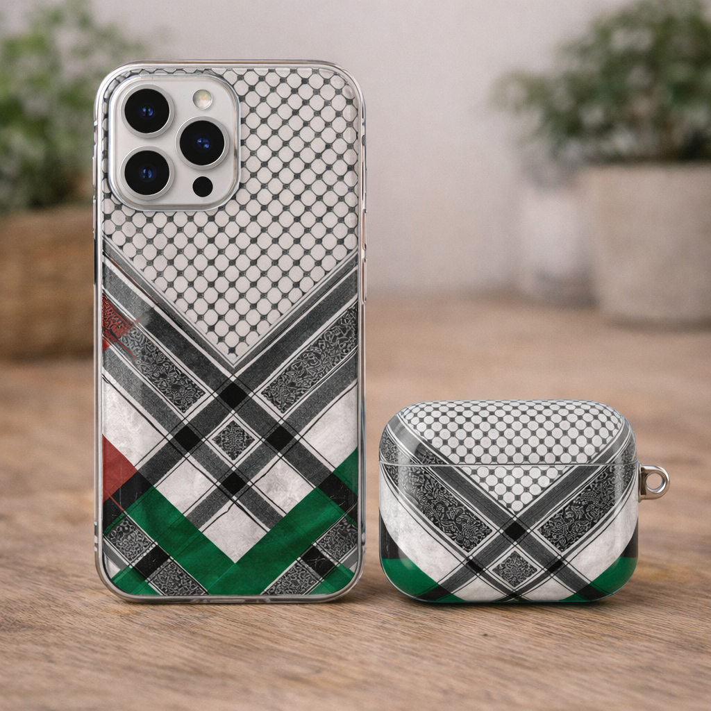 Airpods Case Keffiyeh Edition