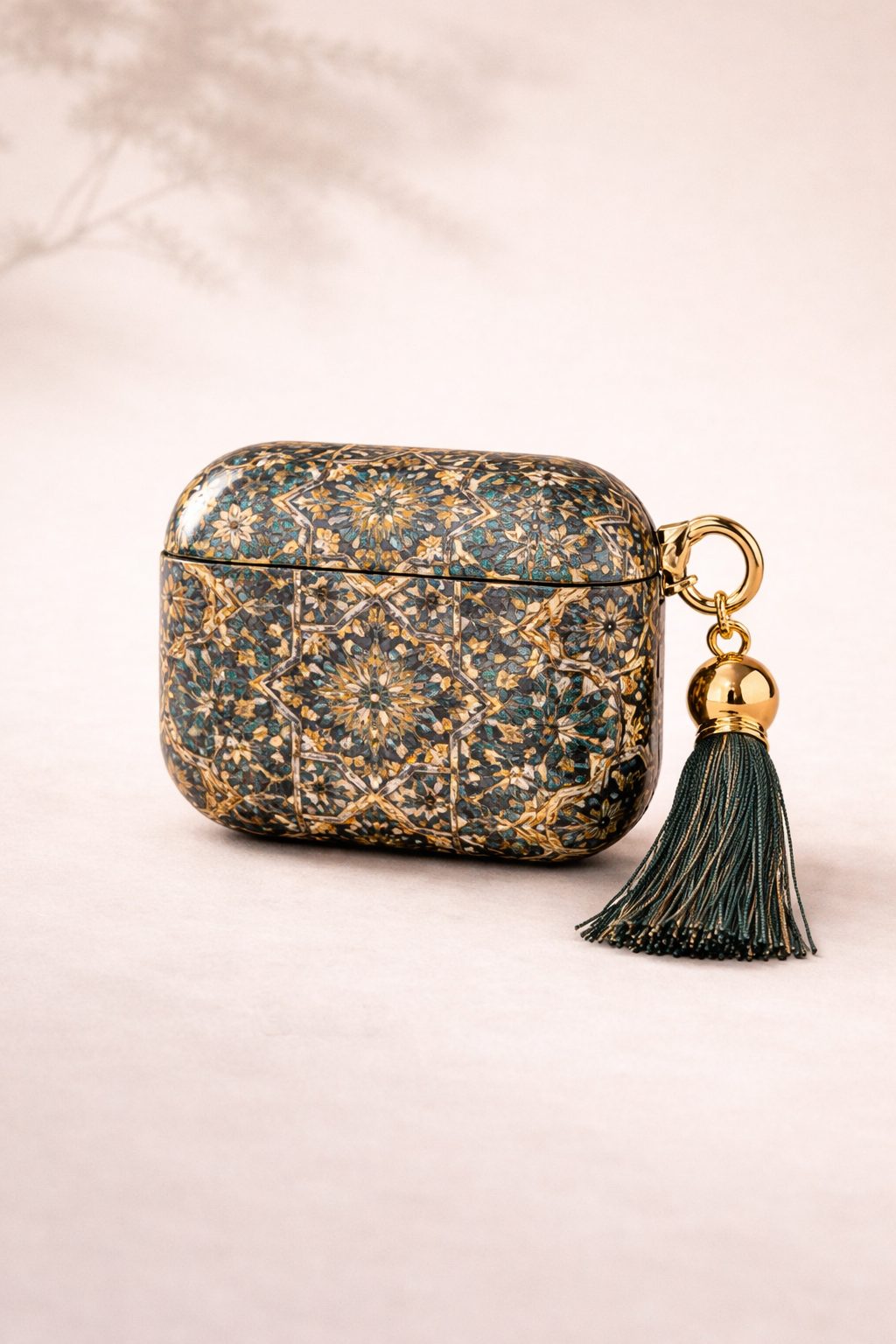 AirPods Case – Vintage Moroccan Tile Pattern