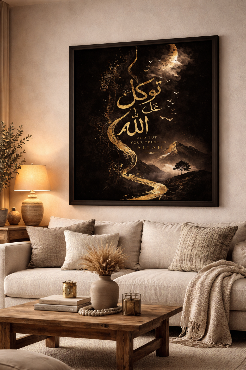 Tawakkul ‘Ala Allah Framed Poster